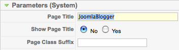 Change home page title in Joomla 1.5