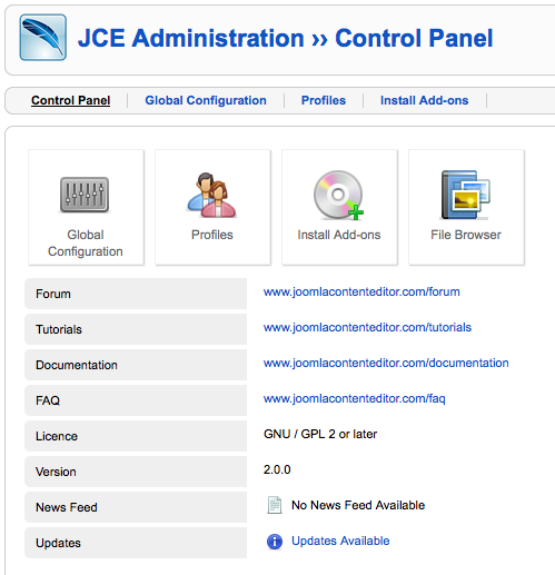 jce-2-control-panel