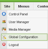 global-configuration-menu-option