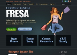 &#039;Fresa&#039; Joomla template
