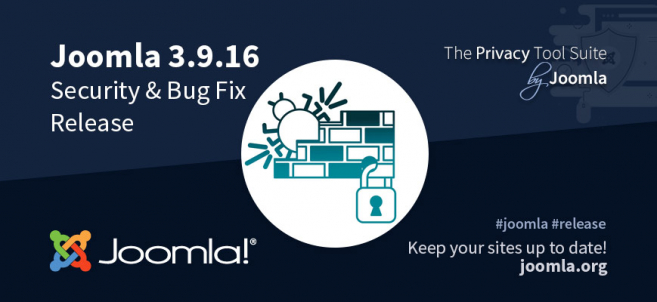 Joomla 3.9.16 released (security fixes)