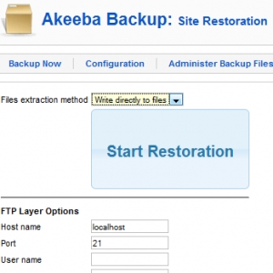 Akeeba Backup Professional
